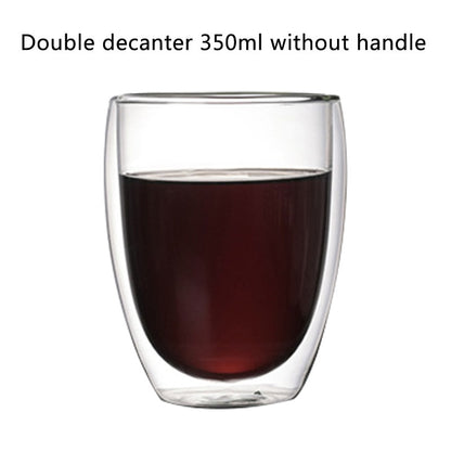 1-6 stücke Wärme Beständig Glas Becher Doppel Wand Hohe Borosilikat Kaffee Tasse Milch Zitrone Saft Bier Tasse Bar drink Kreativität Geschenk