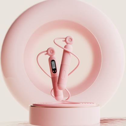 Springseil mit Zähler, verstellbares Springseil mit Kalorienzähler, intelligentes Springseil für Fitnessübungen und Gewichtsabnahme