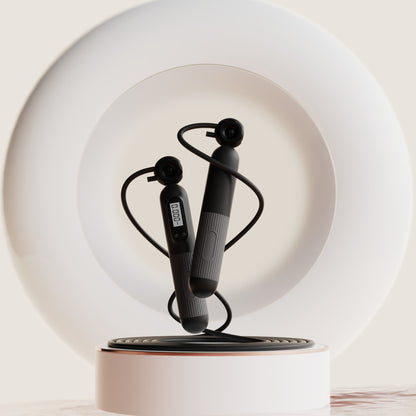 Springseil mit Zähler, verstellbares Springseil mit Kalorienzähler, intelligentes Springseil für Fitnessübungen und Gewichtsabnahme