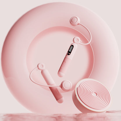 Springseil mit Zähler, verstellbares Springseil mit Kalorienzähler, intelligentes Springseil für Fitnessübungen und Gewichtsabnahme