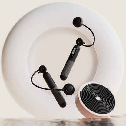 Springseil mit Zähler, verstellbares Springseil mit Kalorienzähler, intelligentes Springseil für Fitnessübungen und Gewichtsabnahme