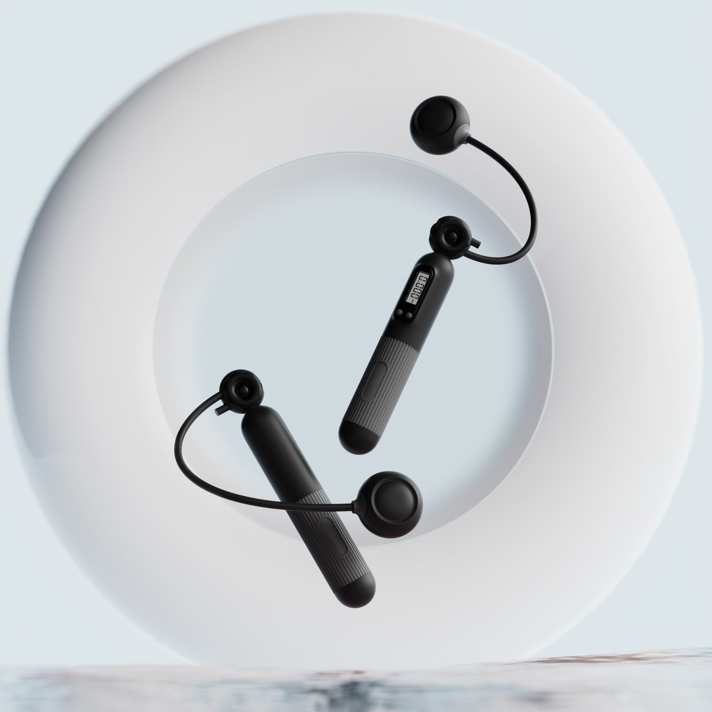 Springseil mit Zähler, verstellbares Springseil mit Kalorienzähler, intelligentes Springseil für Fitnessübungen und Gewichtsabnahme