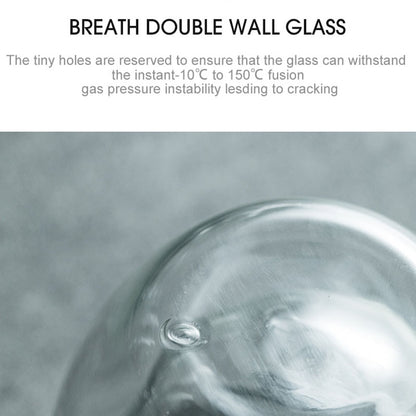 1-6 stücke Wärme Beständig Glas Becher Doppel Wand Hohe Borosilikat Kaffee Tasse Milch Zitrone Saft Bier Tasse Bar drink Kreativität Geschenk