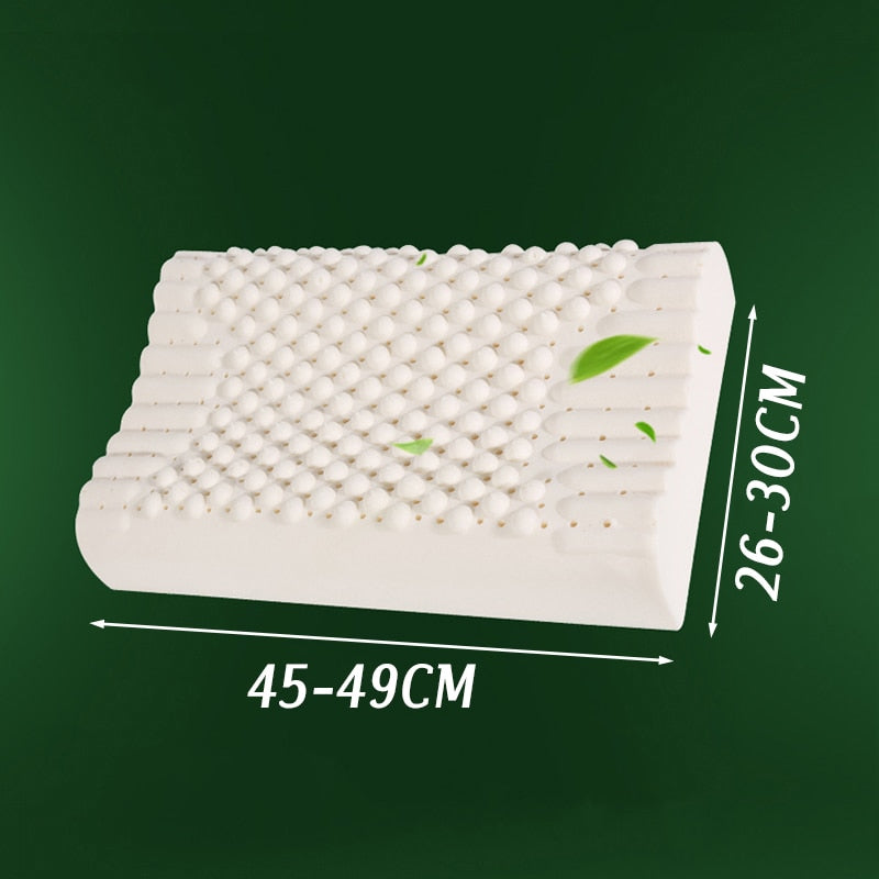 Latex Kissen Massage Kissen für Schlafen Orthopädische Kissen Kussens Oreiller Almohada Zervikale Poduszkap Speicher Kissen