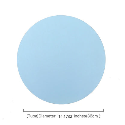 Isolierung Öldicht Leder Tischset Westlichen Lebensmittel Dining Geschirr Tisch Matte Bremsbeläge Schüssel Tasse Coaster Küche Zubehör