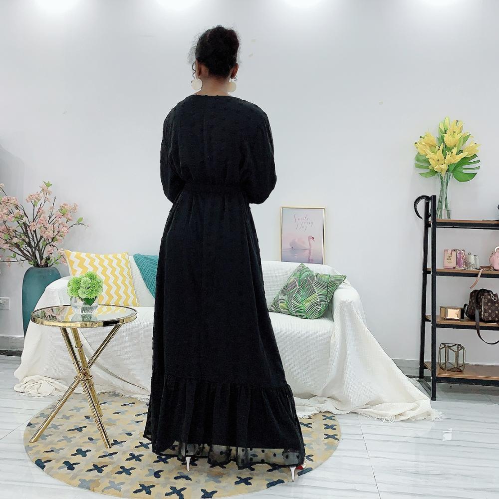 Hijab Kleid Robe Femme Kaftan Marocain Vestidos Largos