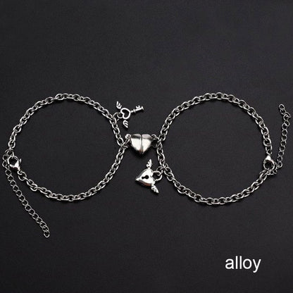 Sun and Moon Stainless Steel Bracelets