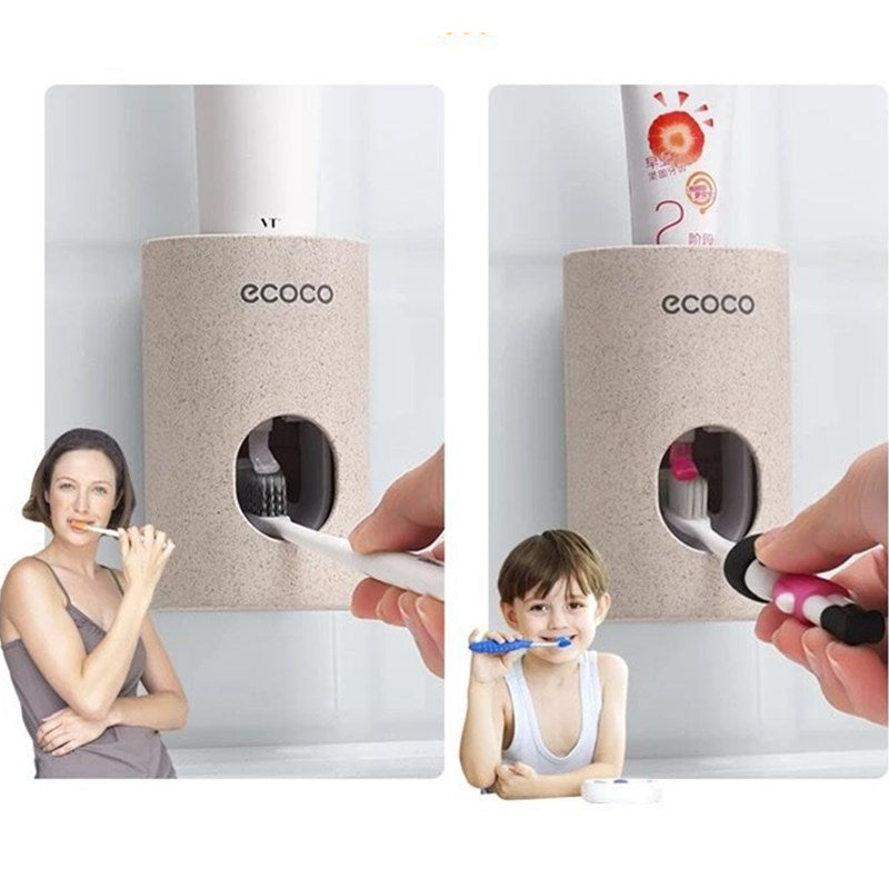 Automatic toothpaste dispenser non-toxic wall hanger