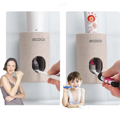 Automatic toothpaste dispenser non-toxic wall hanger