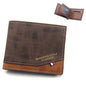 New fashion pu leather wallets for men with coin pocket zipper small purses dollar slim wallet new design men wallet