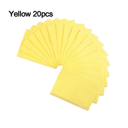 Foldable Nail Polish Disposable Hand Pillow Holder Tablecloth Lint Paper Pad Nails Art Cleaning Hand Mat Napkin Manicure Tools