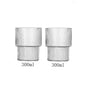 6/4/2/1pcs amerikanische Kaffeetasse hitze beständige Glas becher transparente Tee becher Wasser becher zum Trinken von Milch Beertea Saft becher