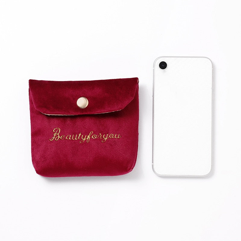 Serviette Sanitär Pad Beutel Frauen Mädchen Nette Handtuch Lagerung Tasche Geldbörse Lippenstift Kopfhörer Fall Sanitär Kreditkarte Halter Taschen