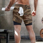 Lauf Camo Shorts Männer 2 In 1 Doppel-deck Quick Dry GYM