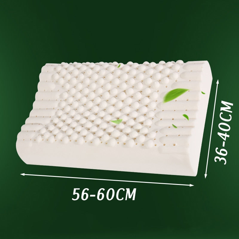 Latex Kissen Massage Kissen für Schlafen Orthopädische Kissen Kussens Oreiller Almohada Zervikale Poduszkap Speicher Kissen