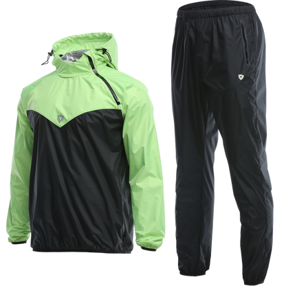 Sauna Anzug Männer Gym Kleidung Set Hoodies Pullover Sportswear