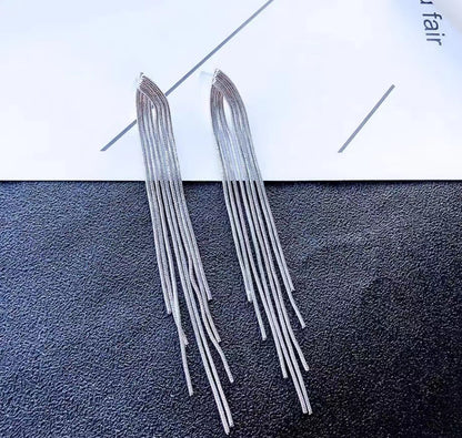 Trend Simulation Perle Lange Ohrringe