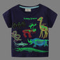 Summer New Fashion Children Luminous Dinosaur Shark Cartoon