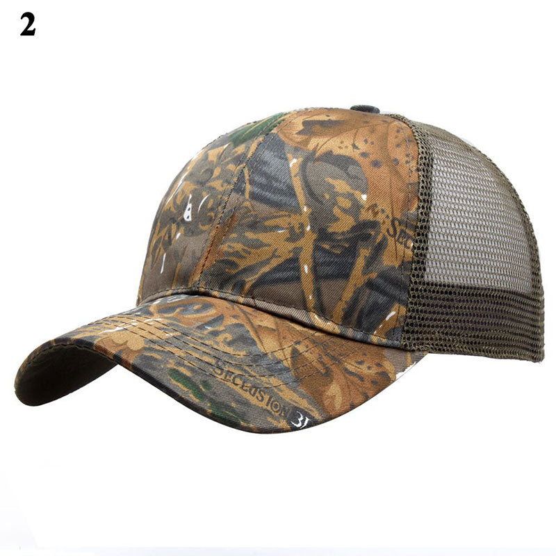 Outdoor Sport Snap back Caps Camouflage Hut Einfachheit