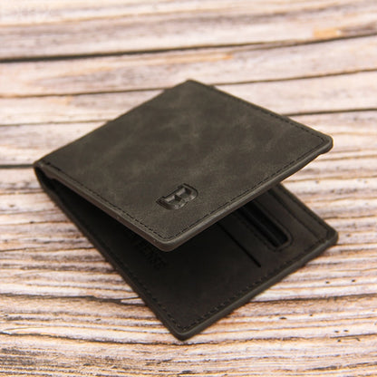 New fashion pu leather wallets for men with coin pocket zipper small purses dollar slim wallet new design men wallet