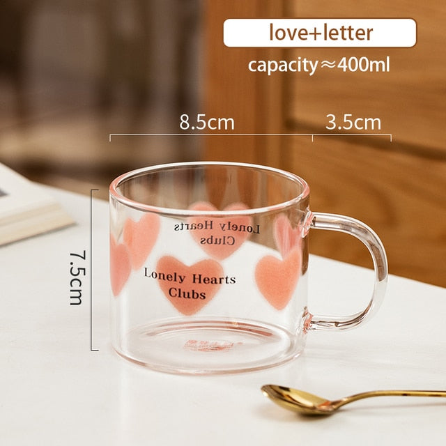 Kreative Cartoon Blume Kaffee Becher Hause Büro Glas Wasser Tasse Handgriff Milch Frühstück Drink Cup DROPSHIPPING