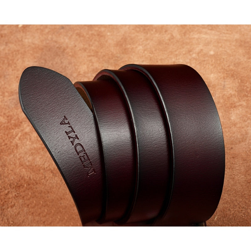 Herren Gürtel Hohe Qualität Echtes Leder Luxus Gurt Klassischen Vintage Legierung Pin Schnalle Männlich Gürtel Jeans Gürtel für Männer SM03