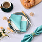 50 Pcs Satin Servietten 12x12 zoll Platz Abendessen Servietten Waschbar Weichen Tisch Servietten für Hochzeit Geburtstag Partys dekoration