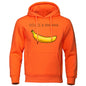 Dolce & Banana Druck männer Sweatshirt Mode Beiläufige Hoodies Herbst Lose Pullover Tops Tasche