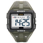 Big Numbers Full Size Digital Watch Easy to Read 5ATM Water Resistant