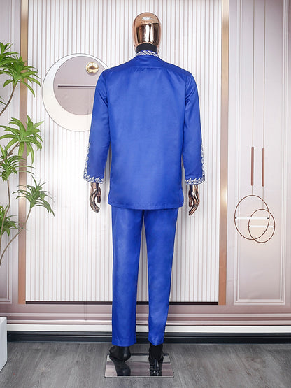 Dashiki Mens Top Hose 2 Stück Outfit Set Afrikanische