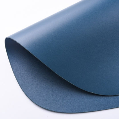 Inyahome PU Tischsets für Tisch Wasserdicht Nicht-Slip Isolierung Leder Ort Matten Set Nordic Stil Weihnachten Coaster Cup Matte