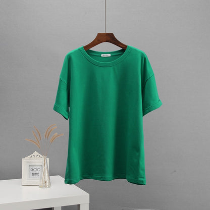 Sommer Baumwolle Sets Frauen Casual Zwei Stücke Kurzarm T Shirts