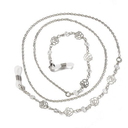 Farbkonservierung vergoldete Hängekette buntes Brillenband