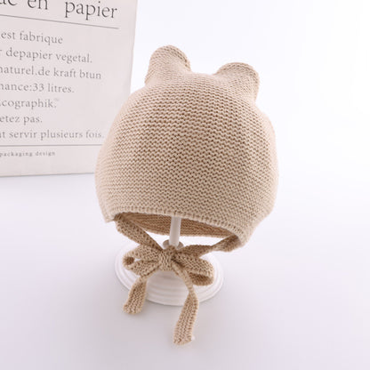 Babymütze aus süßer Babywolle für 4–28 Monate