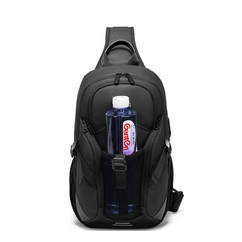 Brusttasche für Herren modisch trendig, Atmosphäre