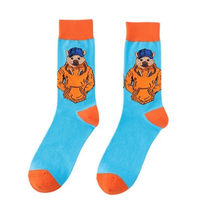 Anime Cartoon trendige Socken für Männer