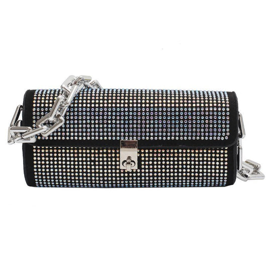 Ein Schulter Tasche mit Strasssteinen Damen Dinner-Hand