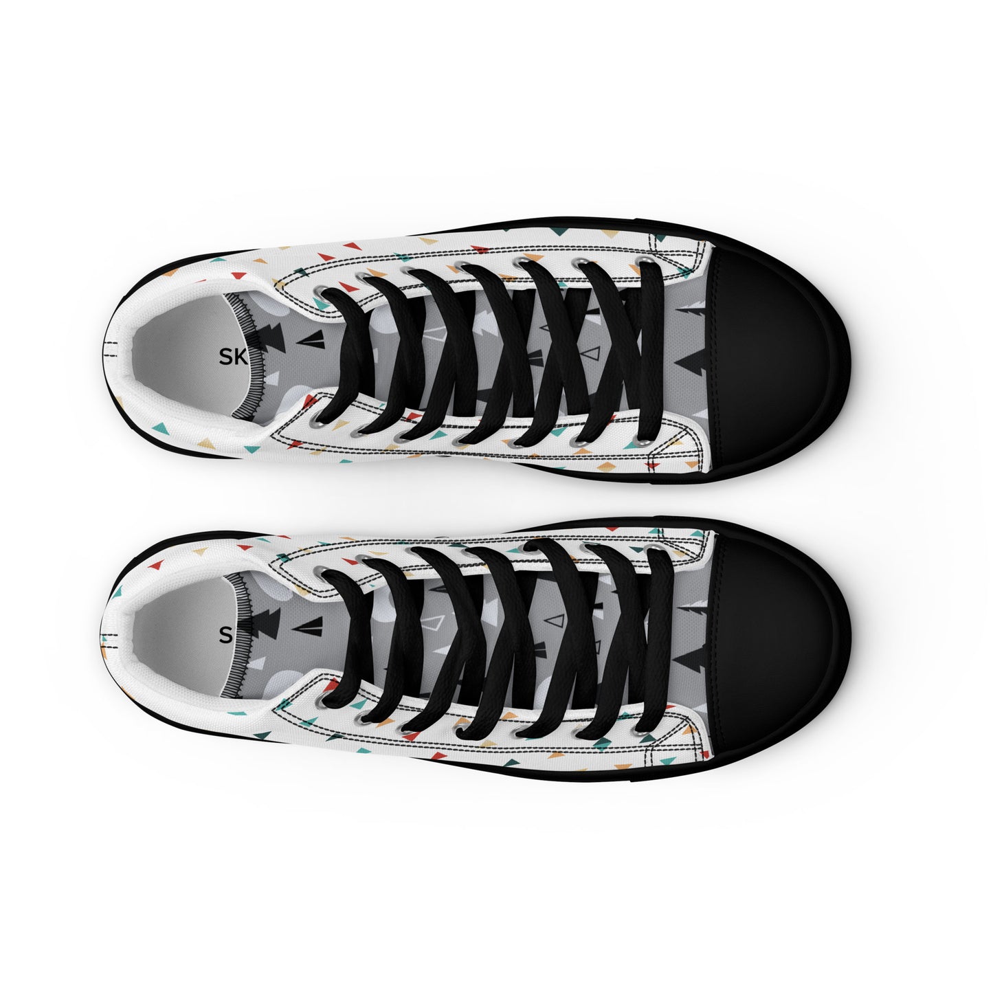 High-Top Leinenschuhe für Herren