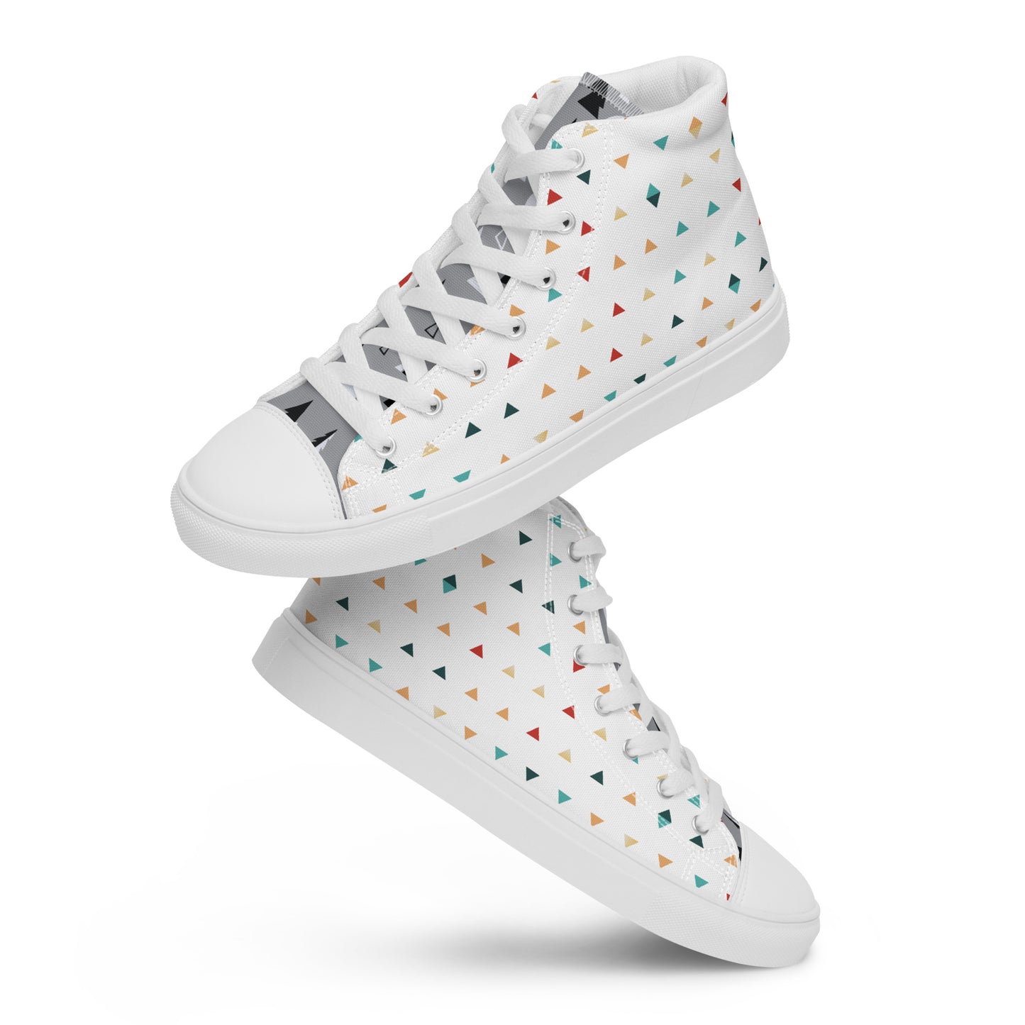 High-Top Leinenschuhe für Herren