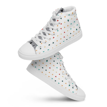 High-Top Leinenschuhe für Herren