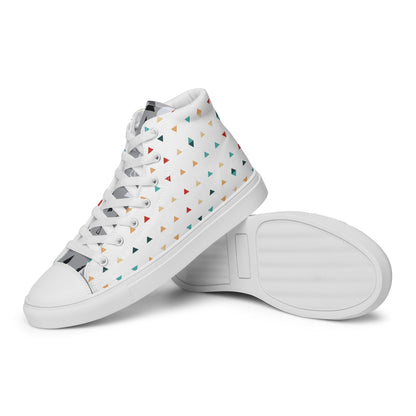 High-Top Leinenschuhe für Herren