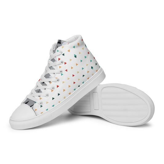 High-Top Leinenschuhe für Herren