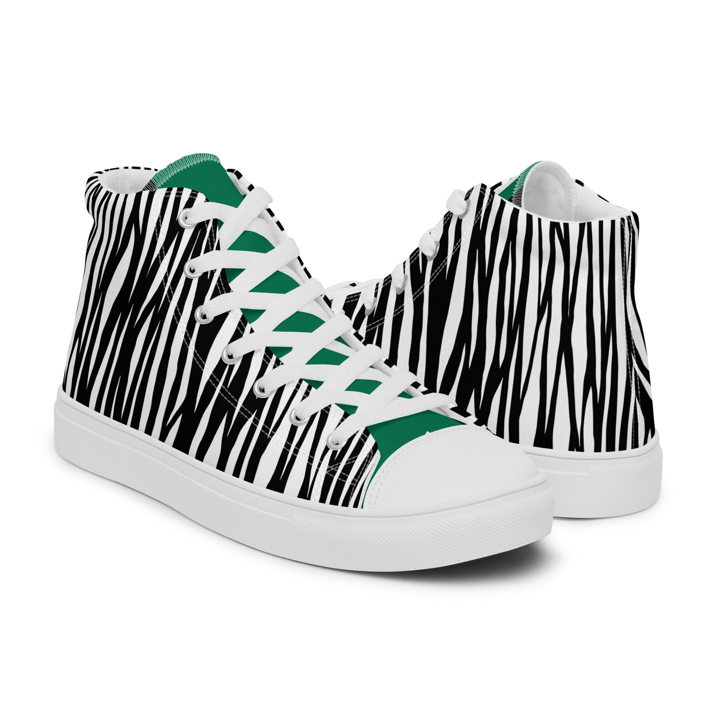 High-Top Leinenschuhe für Herren.Werte deinen Schuhschrank mit den High Top Canvas-Schuhen auf. Mit diesen handgefertigten, trendigen Schuhen peppst du dein Outfit garantiert auf.