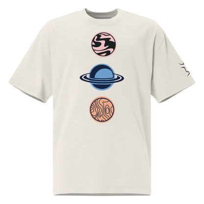 Oversized T-Shirt mit verwaschenem Look