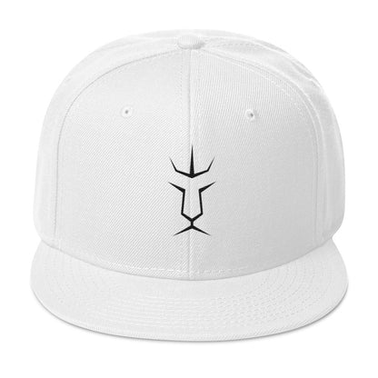 Die Snapback-Cap deiner Träume! Strukturiert und hochkarätig mit einem flachen Schirm welches leicht grau auf der Unterseite ist.