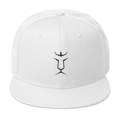 Die Snapback-Cap deiner Träume! Strukturiert und hochkarätig mit einem flachen Schirm welches leicht grau auf der Unterseite ist.