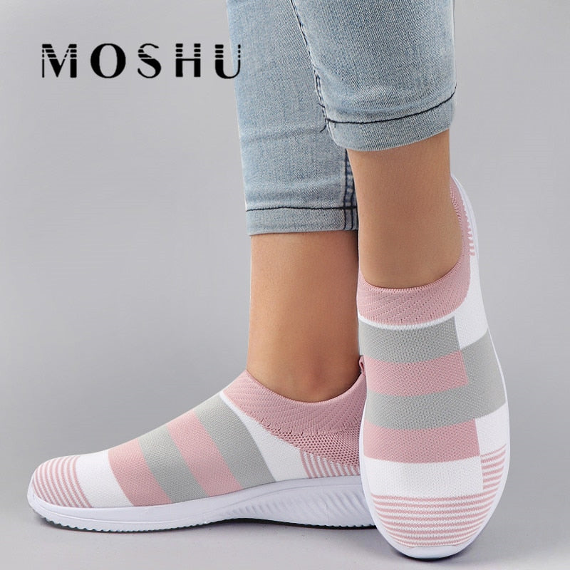 Mode Turnschuhe Frauen Sommer Sneaker Femme Komfort Socken Schuhe