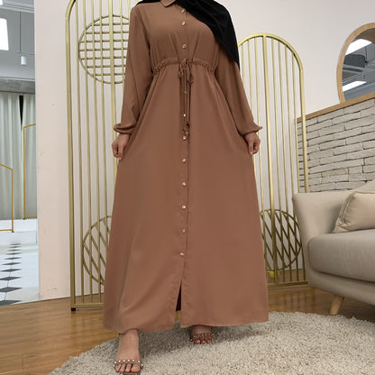 Hijab Kaftan Kleid Islamische Kleidung Vestidos Robe