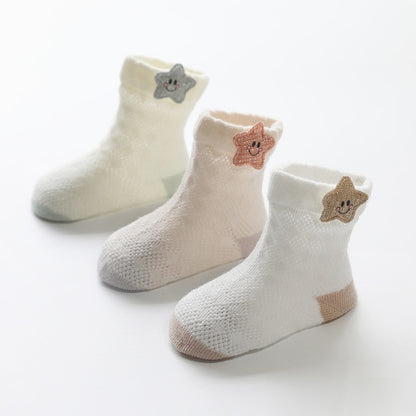 3 Pairs / lot Baby Socks