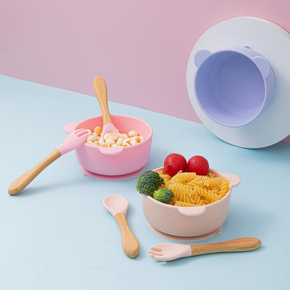 4Pcs/Set Silicone Baby